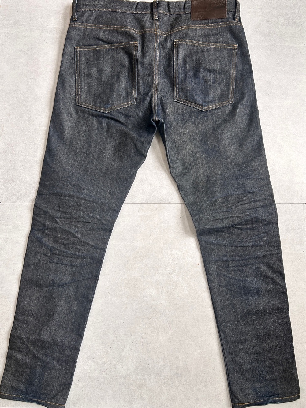 Naked & Famous Super Guy Left Hand Twill Selvedge Jeans Sz 38 Raw Denim - Picture 3 of 16